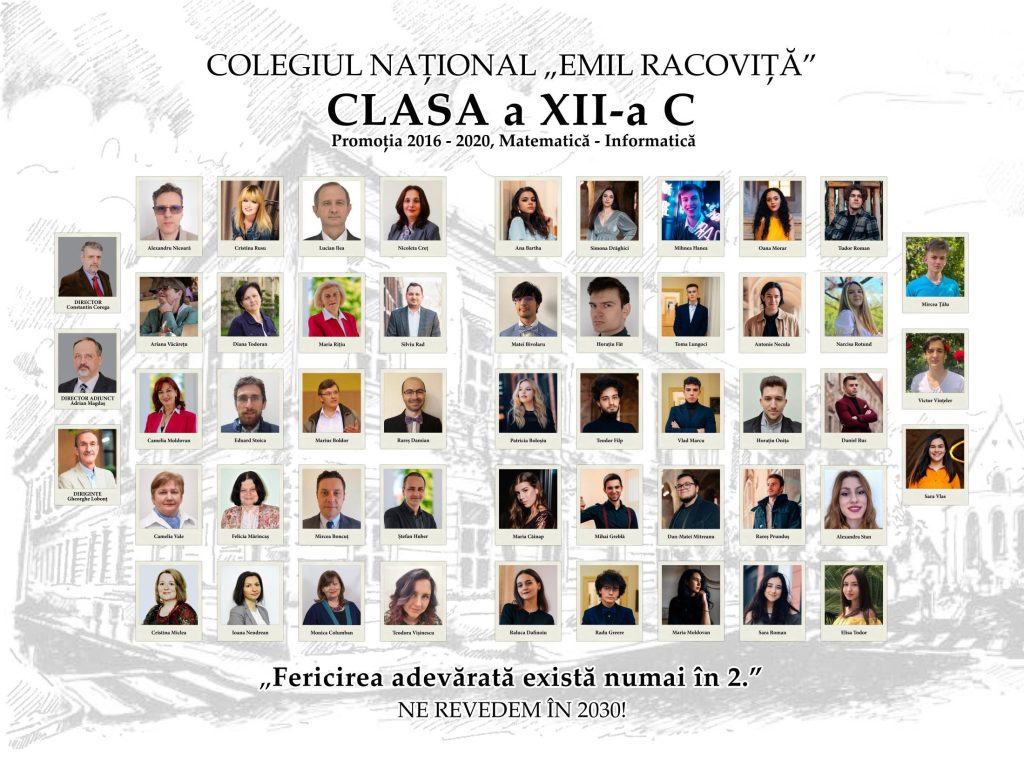 XII C - Promoția 2020